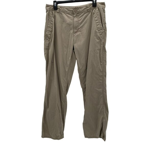 The North Face Tan Hiking Pants Men's Size Medium - Picture 1 of 9